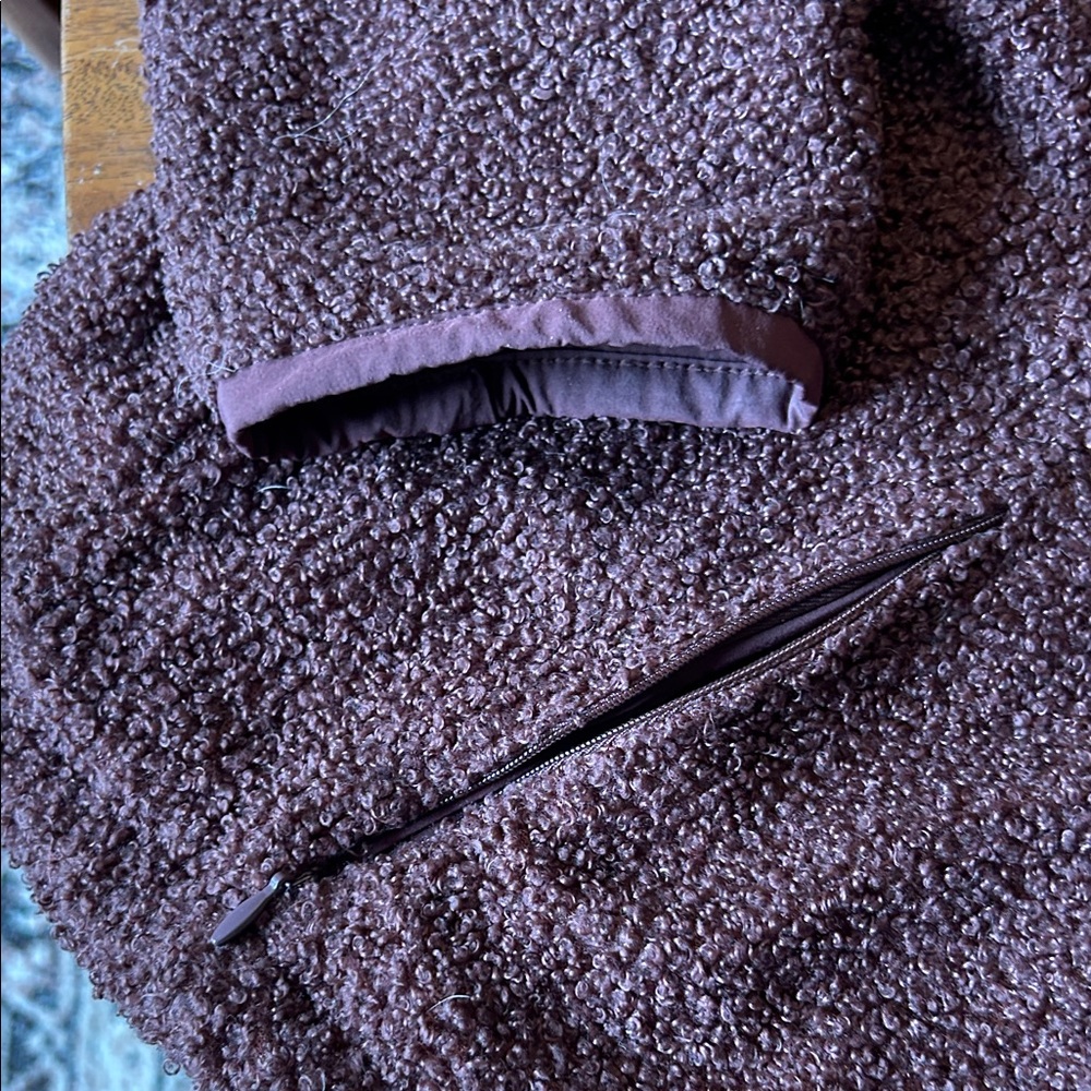 SET Active Brown Fleece Pullover - image 5